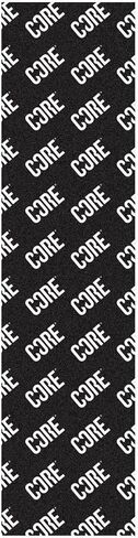 شريط قبضة السكوتر من كور - شريط قبضة لجميع الدراجات البخارية المثيرة للأطفال، تصميمات متعددة مناسبة عالميًا، شريط مضاد للانزلاق فائق الإمساك للدراجات البخارية الحرة، سطح غير قابل للانزلاق للسكوتر - كرر باللون الأسود in Saudi Arabia