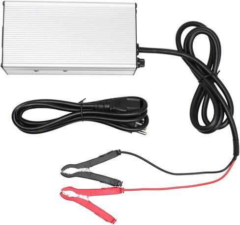 شاحن بطارية 48 فولت مع مروحة تبريد ومخرج مشبك التمساح in Kuwait