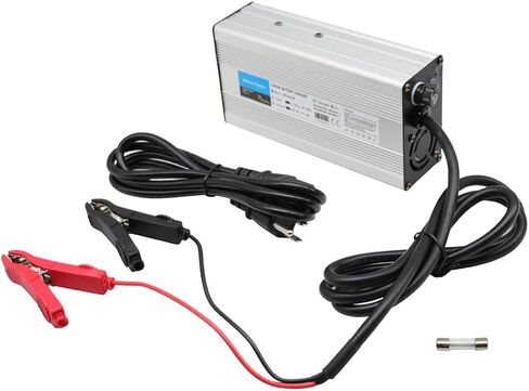 شاحن بطارية 48 فولت مع مروحة تبريد ومخرج مشبك التمساح in Kuwait