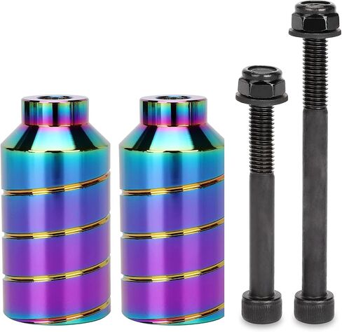 Kutrick Pro Scooter Pegs Set with Axle Hardware 2.5", 3.0",3.5" for Freestyle Scooter Grinds in Saudi Arabia