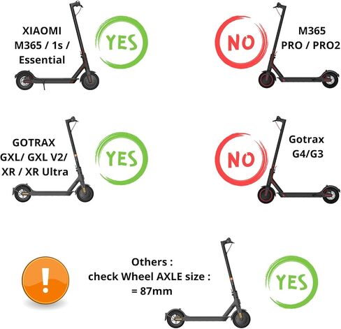 | Gotrax Wheel replacement and Xiaomi M365 electric Scooter | Solid Tire with hub and Brake-Disc | Honeycomb Wheel Compatible Mijia1s gotrax gxl V2/gotrax XR and 8,5 inch in Saudi Arabia