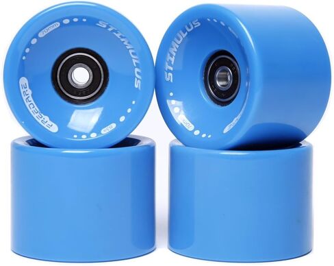 عجلات FREEDARE طويلة مقاس 70 مم مع محامل وفواصل ABEC-7 (مجموعة من 4) in Kuwait