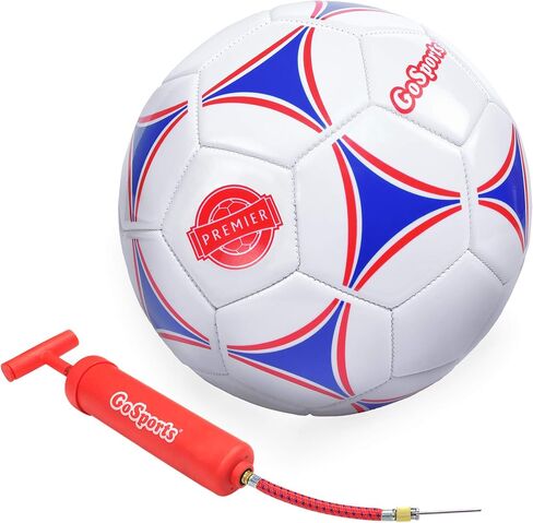 كرة قدم GoSports Premier مع مضخة ممتازة - متوفرة ككرات فردية أو 6 عبوات - اختر مقاسك in Kuwait