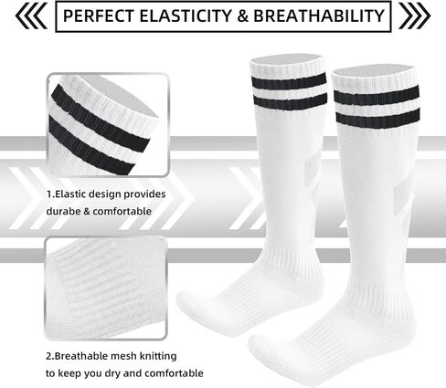 AITUSI Soccer Shin Guards for Kids Youth, Shin Pads and Long Soccer Socks for 3-15 Years Old Boys Girls Toddler Children Teenagers, Soccer Equipment for Football Games in Saudi Arabia