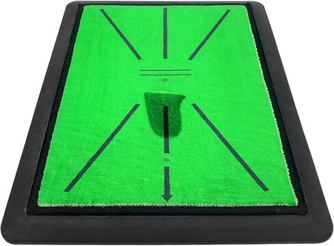 بساط ضرب الجولف، بساط تدريب الجولف من FENEFIT لملاحظات مسار التأرجح/الكشف عن بساط تدريب الجولف، أدلة متقدمة ودعم مطاطي للمنزل/الداخلي/الخارجي in Kuwait