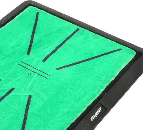 بساط ضرب الجولف، بساط تدريب الجولف من FENEFIT لملاحظات مسار التأرجح/الكشف عن بساط تدريب الجولف، أدلة متقدمة ودعم مطاطي للمنزل/الداخلي/الخارجي in Kuwait