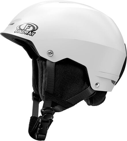 Findway Snowboard Helmet [Upgrade] Ski Helmet for Adults,[Goggle Friendly] Durable ABS Shell, Protective EPS Foam & Adjustable Fit, Snow Sport Helmet for Men, Women & Youth in Kuwait