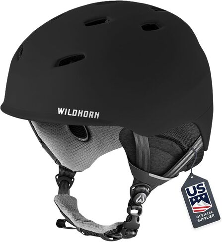 Wildhorn Drift Snowboard Helmet, Ski Helmet Women Men & Youth - US Ski Team Official Supplier - 13 Adjustable Vents, Lightweight Premium Construction Snowboarding Helmet in Saudi Arabia