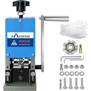 Drill-Powered & Manual Wire Stripper Machine 0.06"-0.98",Wire Stripping Machine 65 MN Spring Steel Blade,Wire Stripper Tool,Copper Wire Stripper For Scrap Copper Recycling