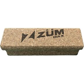 ZUWMax Snowboard Natural Polishing Cork, Eco-Friendly, Buffs Wax, Boosts Speed & Grip, Protects Base, Compact & Durable, Ideal for All Levels, Made in Portugal, Extends Gear Lifespan