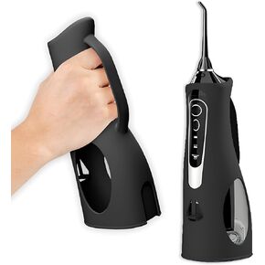 Compatible with COSLUS F5020E Water Flosser Silicone Case (Black)