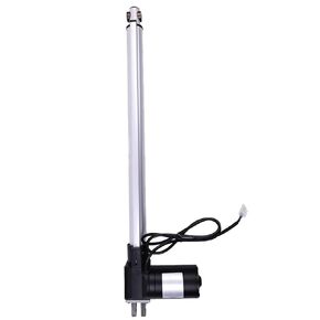 600 lbs 18 inch 12V Electric Linear Actuator Low-Current Rating DC Motor Durable Stroke Industrial Automotive Machinery Robotics Home Usage DIY Adjustable PA-03-18-600 18"