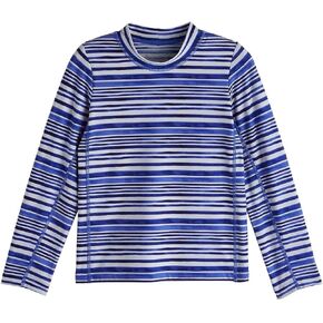 Coolibar UPF 50+ Kid's Sandshark Long Sleeve Surf Shirt - Sun Protective