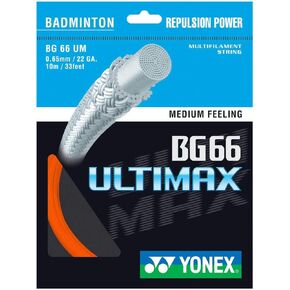 YONEX BG 66 Ultimax Badminton String Orange