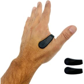 Hand Acupressure Relief Clips for Headache Migraine Aid Relieve Anxiety Tension and Stress Device (Black)