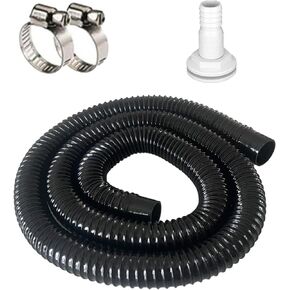 Bilge Pump Kit Boat Bilge Water Pump With Hose, 2 Clamps, 12v 24v 32v Float Switch Hull Thru Connector (1100gph)