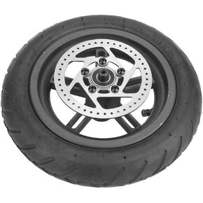 Electric Scooter Wheel Tyre for Electric Scooter Tire, Rubber Rear Wheel Replacement Tyre Tyre for with Brake Rotor Compatible with M365 Electric Scooter