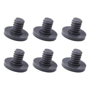 6pcs Replacement Bolt Accessory, Storage Sheds Replacement Screws Bolt Shed Shelf Kit Compatible with Suncast Storage Sheds (Grey)