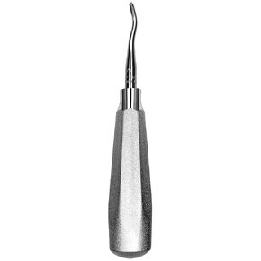 Hu-Friedy E77R #77R Serrated Elevator, #510 Large Tapered Hexagon Handle