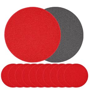 10Pcs Bowling Ball Sanding Pads, Bowling Accessories Bowling Ball Sanding Sand Pads Polishing Cleaning Kit, Grit 600, 1000, 1500, 2000, 2500