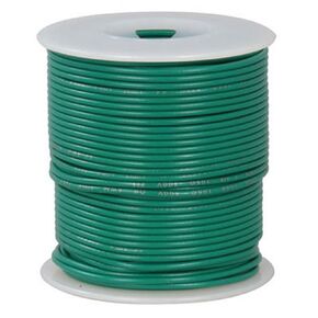 Jameco ValuePro 16 AWG Green Stranded Tinned-Copper Hook-Up Wire 100 Feet