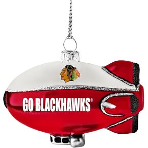 NHL Glitter Blimp Ornament