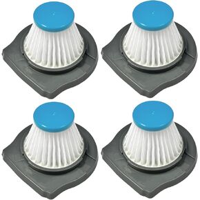 HLVCF10 Filter Compatible with BLACK+DECKER Hand Vacuum Models with HLVC+, REVHV8J: HLVC315J10, HLVC315B10, HLVC315B01, HLVC320J01, HLVC320B01, REVHV8J40, REVHV8J40W