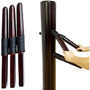 Wing Chun Dummy Spring Arms Portable Wooden Wing Chun Dummy Attachment Wing Chun Dummy Trainer Martial Art Kong Fu Training Parts, High Hardness/Durability(2 pcs)