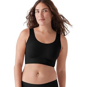 True & Co Body Lift Scoop Neck Bra Midnight Blue
