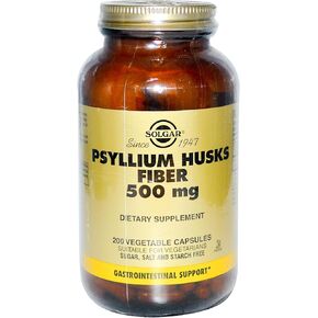 SOLGAR قشور ألياف سيلليوم 500 مليجرام 200 VC، 200 قيراط in Kuwait