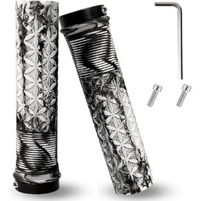 Bike Handlebar Grips, Lock-on Design Mountain Bike Handlebars Comfortable Anti-Slip Bicycle Grips for Handlebars for Bicycle/Road Bike/Folding Bike