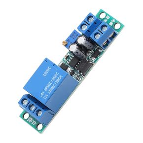 DC 12V Timer Switch, Timer Relay Switch Module, Adjustable 0 to 25 Second Trigger Turn Off Module for Car Lamp Delay