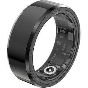 Smart Rings Health Tracker，Sports Fitness Ring，Step Tracker，Heart Rate Monitor ，Blood Oxygen， Sleep Tracker ，IP68 Waterproof，Activity Fitness Tracker，Best Smart Rings for Women Men (Gold, 4)