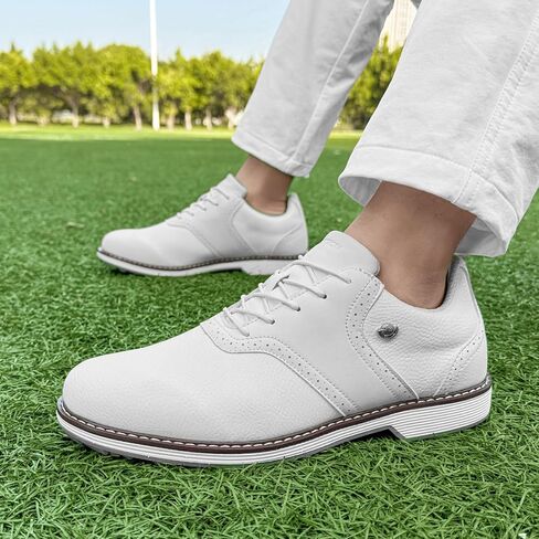 Golf Shoes Men Professional Spikeless Golf Shoes Comfortable Walking Footwears for Golfers in Saudi Arabia