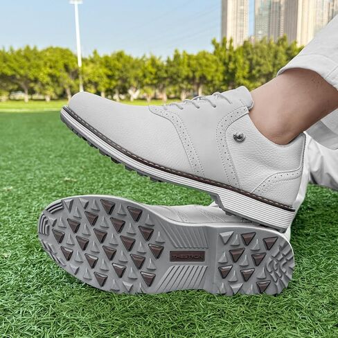 Golf Shoes Men Professional Spikeless Golf Shoes Comfortable Walking Footwears for Golfers in Saudi Arabia