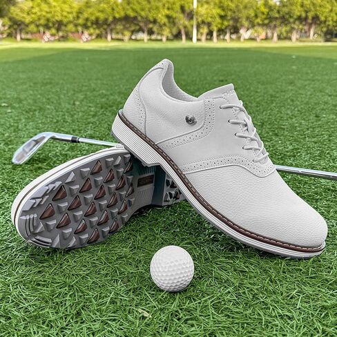 Golf Shoes Men Professional Spikeless Golf Shoes Comfortable Walking Footwears for Golfers in Saudi Arabia