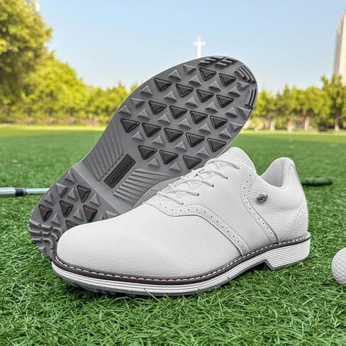 Golf Shoes Men Professional Spikeless Golf Shoes Comfortable Walking Footwears for Golfers in Saudi Arabia