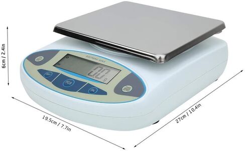 20000g/0.1g Precision Balance Scale Digital Electronic Analytic Balance, US Plug(US Plug) in Saudi Arabia