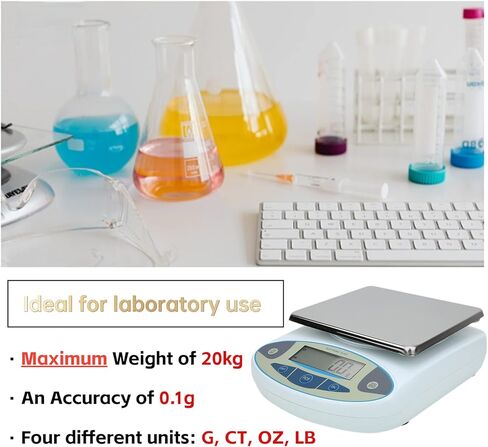 20000g/0.1g Precision Balance Scale Digital Electronic Analytic Balance, US Plug(US Plug) in Saudi Arabia