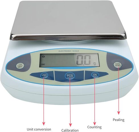 20000g/0.1g Precision Balance Scale Digital Electronic Analytic Balance, US Plug(US Plug) in Saudi Arabia