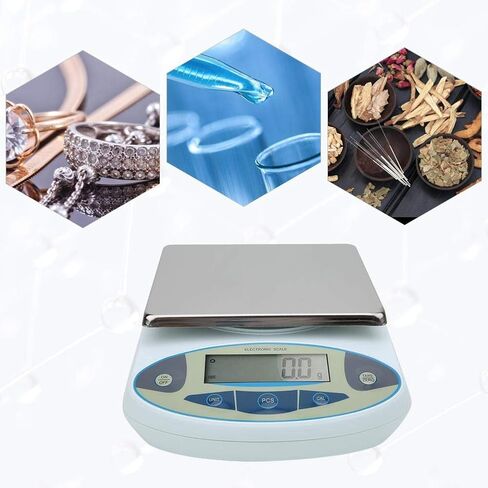 20000g/0.1g Precision Balance Scale Digital Electronic Analytic Balance, US Plug(US Plug) in Saudi Arabia
