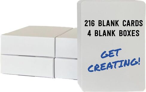 أوراق لعب فارغة من Agile Stationery مع صناديق ثنية (إزاحة) in Saudi Arabia
