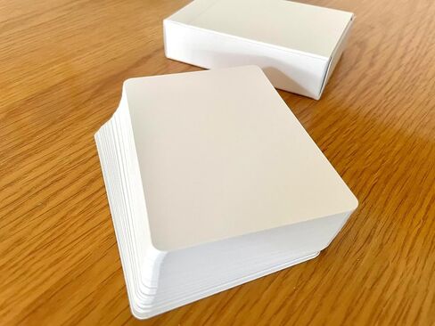 أوراق لعب فارغة من Agile Stationery مع صناديق ثنية (إزاحة) in Saudi Arabia