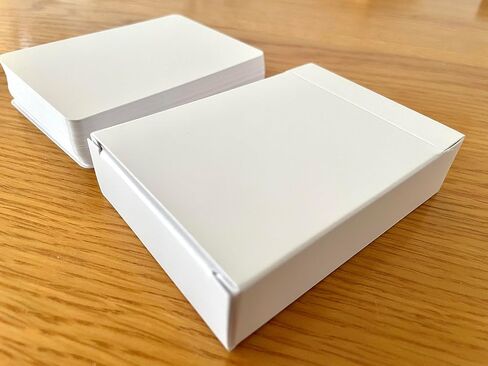 أوراق لعب فارغة من Agile Stationery مع صناديق ثنية (إزاحة) in Saudi Arabia