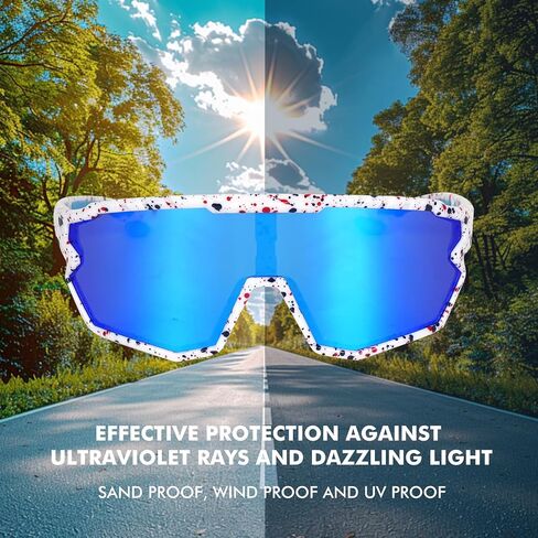 Polarized Sunglasses Cycling Glasses for Adult and Youth Men Women Protection Eyewear Goggles for Baseball in Saudi Arabia