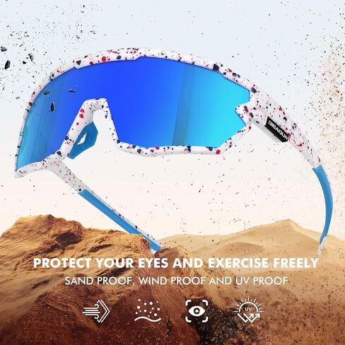 Polarized Sunglasses Cycling Glasses for Adult and Youth Men Women Protection Eyewear Goggles for Baseball in Saudi Arabia