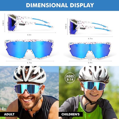 Polarized Sunglasses Cycling Glasses for Adult and Youth Men Women Protection Eyewear Goggles for Baseball in Saudi Arabia