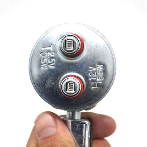 Light Generator,Motorized Friction Generator Motorized Friction Head Rear Light Kit Accessories 12V 6W Generator for Honda Dynamo Silver in Saudi Arabia