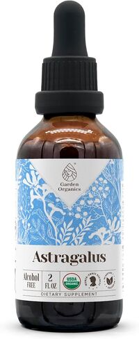 Astragalus USDA Organic Alcohol-Free Extract | Dietary Supplement, High-Potency Tincture | Natural Certified Organic Astragalus (Astragalus membranaceus) Dried Root (2 oz) in Saudi Arabia