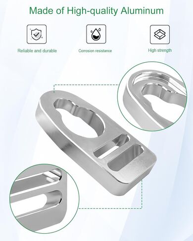Premium Aluminum Strap Buckle Clips for Kayak Seats, Seat Strap Buckle Clips Replacement Kit, Kayak Repair Clips and Accessories in Kuwait